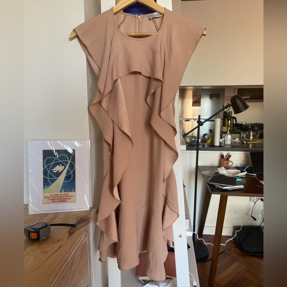 Fes Valentino Rose pink dress size 38 - Picture 2 of 2